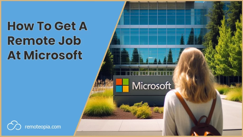 microsoft remote jobs