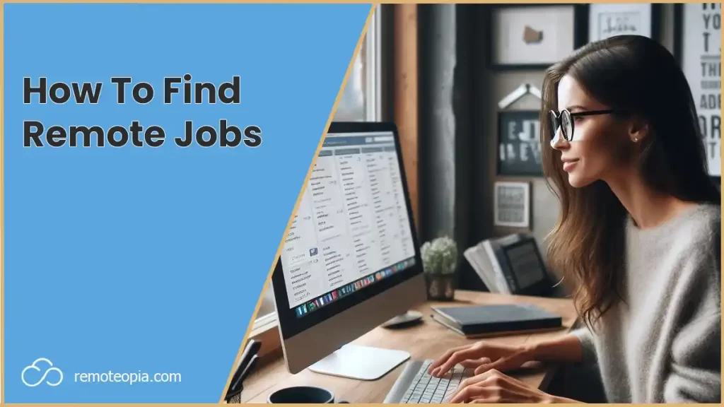 how to find remote jobs