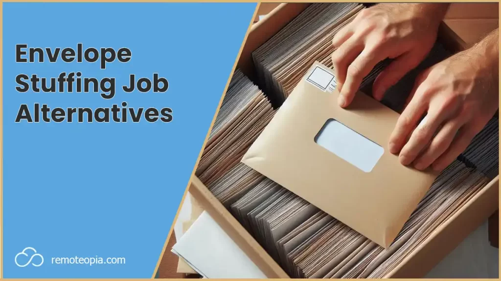 7 Alternatives to Envelope Stuffing Jobs for Better Income | Remoteopia