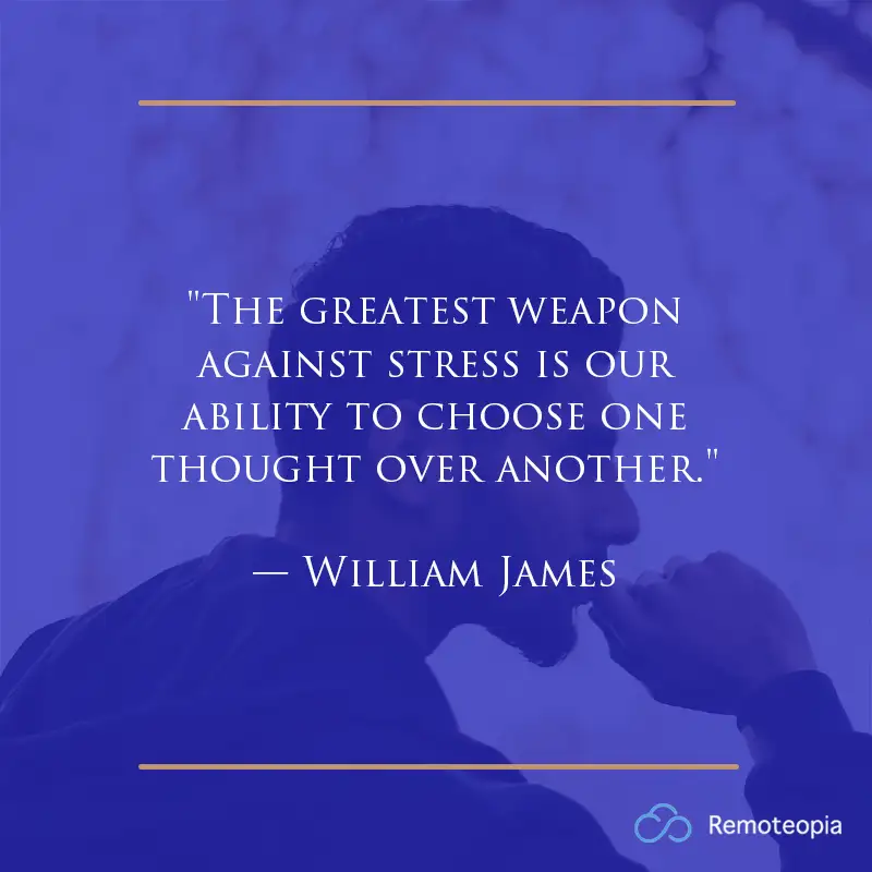 william james quote